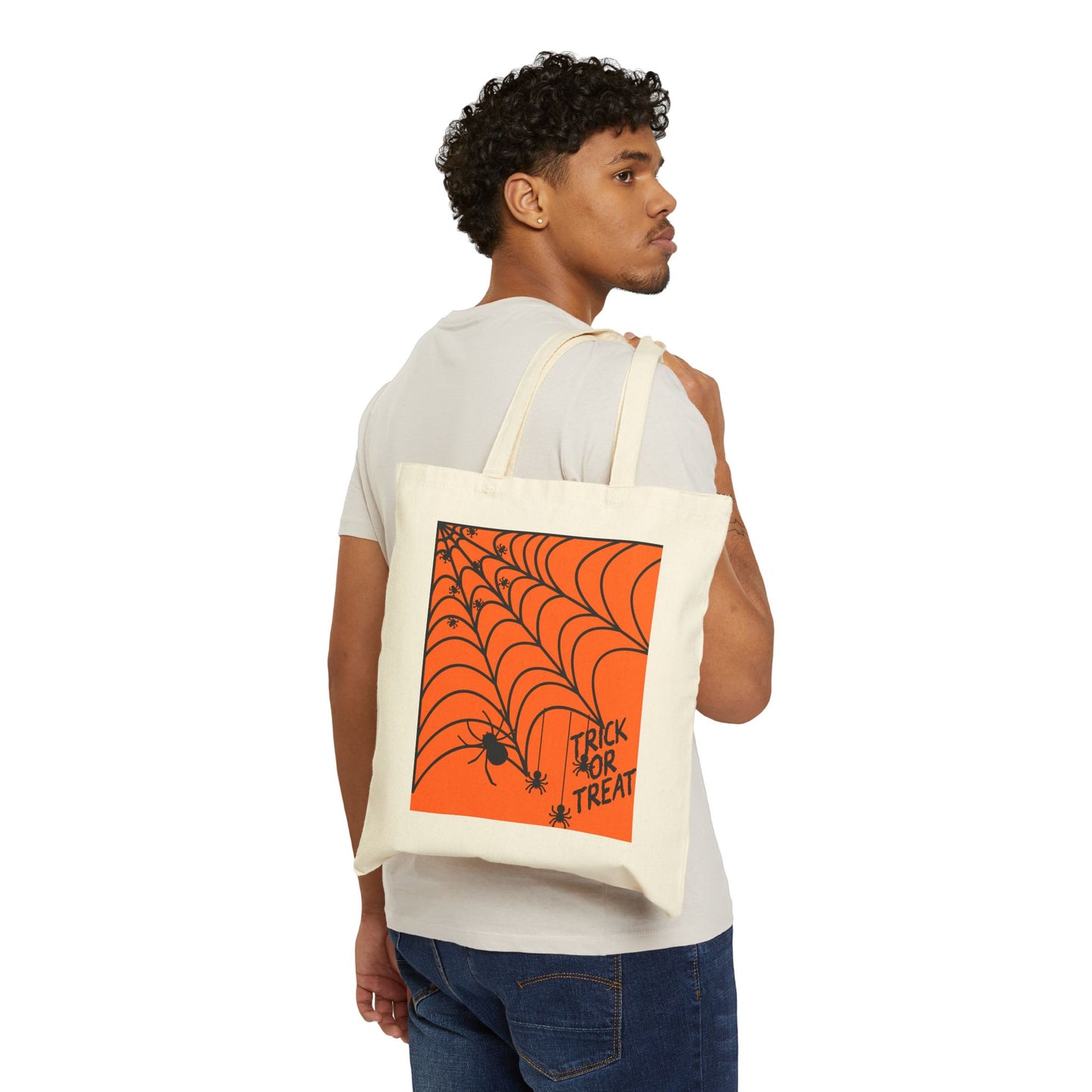 Cute Halloween Cotton Trick or Treat Bag for Kids