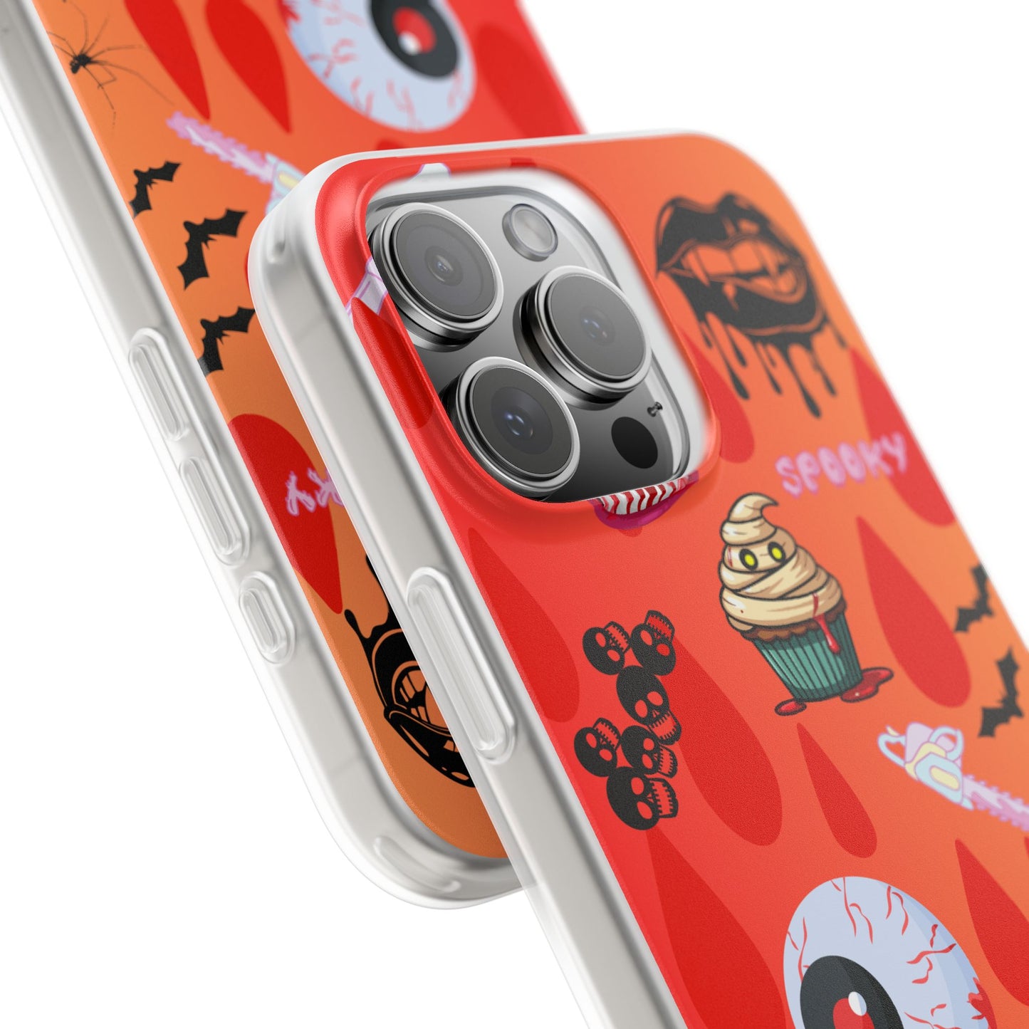 Spooky Flexi Cases for Halloween Lovers, Halloween Phone Case, Horror Phone Cover, Cute Creepy Case, Halloween Gifts