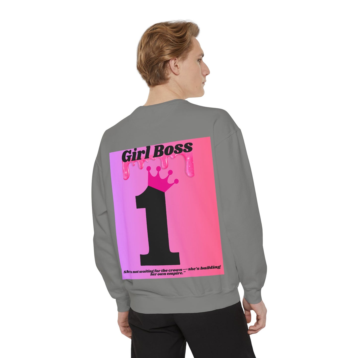 Girl Boss Sweatshirt, Empowerment Gift, Unisex Crewneck, Motivational [...]