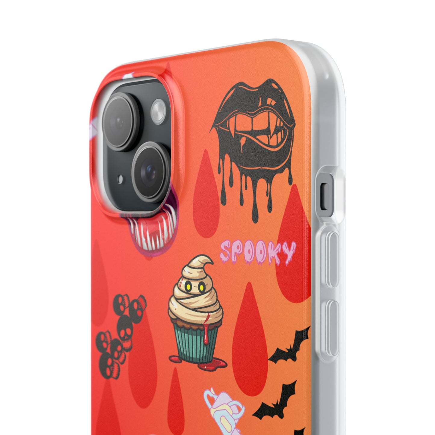 Spooky Flexi Cases for Halloween Lovers, Halloween Phone Case, Horror Phone Cover, Cute Creepy Case, Halloween Gifts