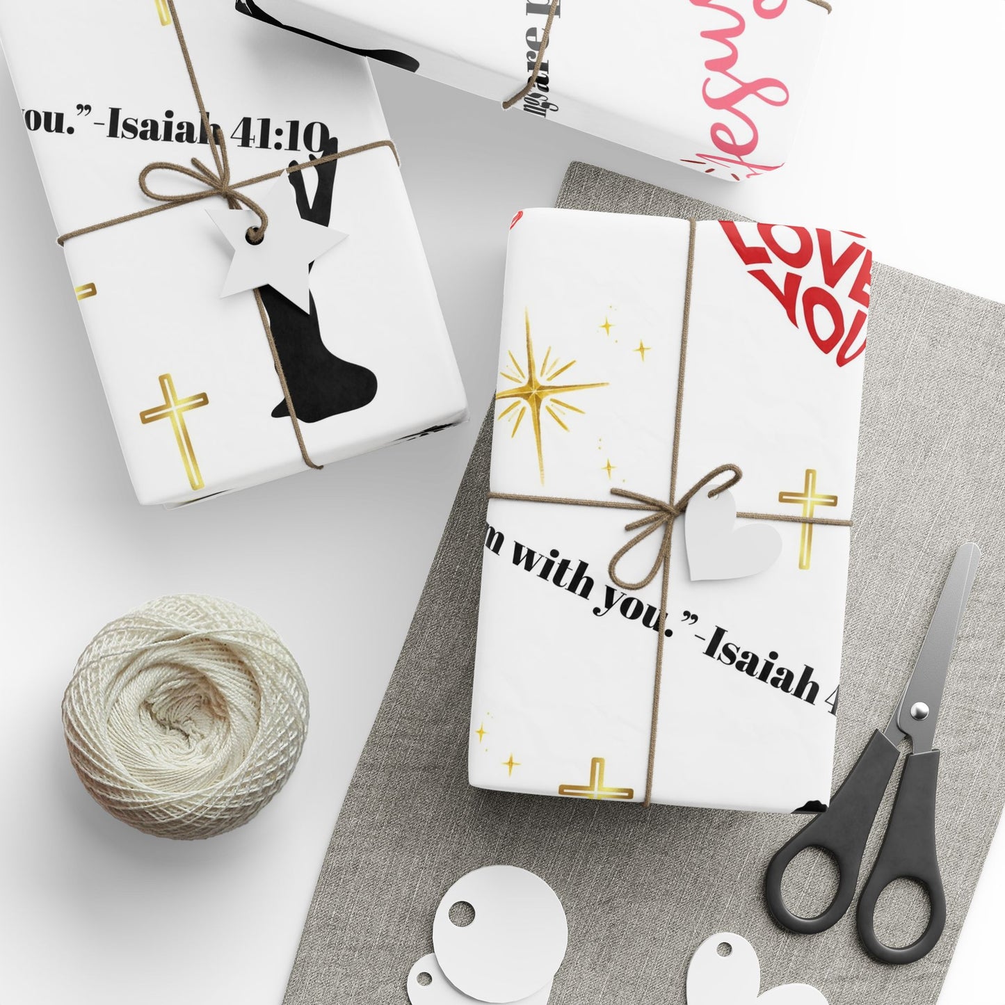 Faith-Inspired Wrapping Paper for Special Occasions