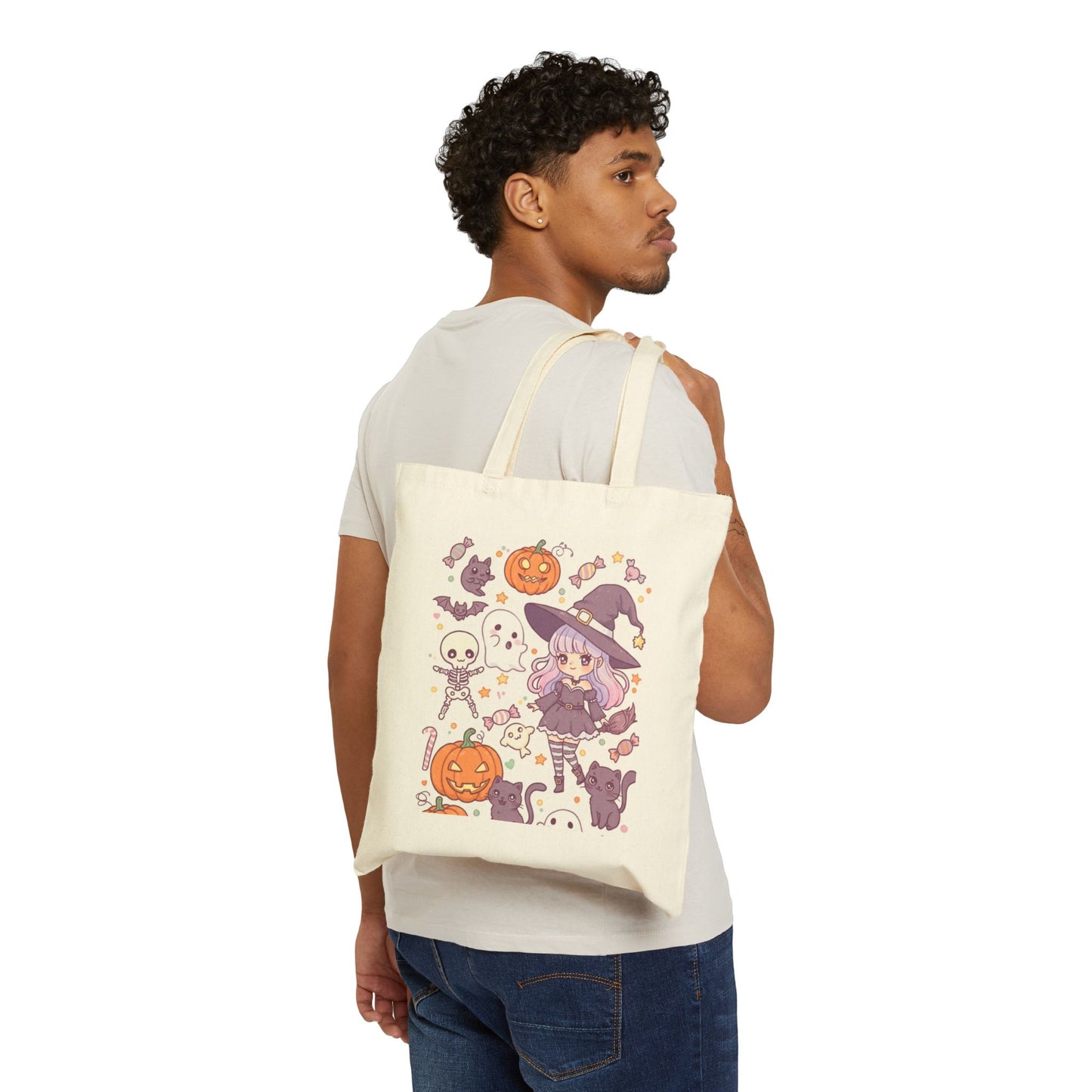 Halloween themed trick or treat bags for kids