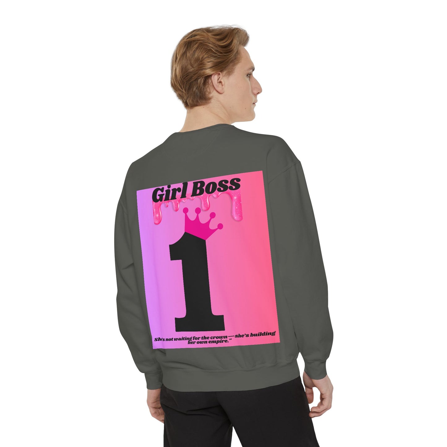 Girl Boss Sweatshirt, Empowerment Gift, Unisex Crewneck, Motivational [...]