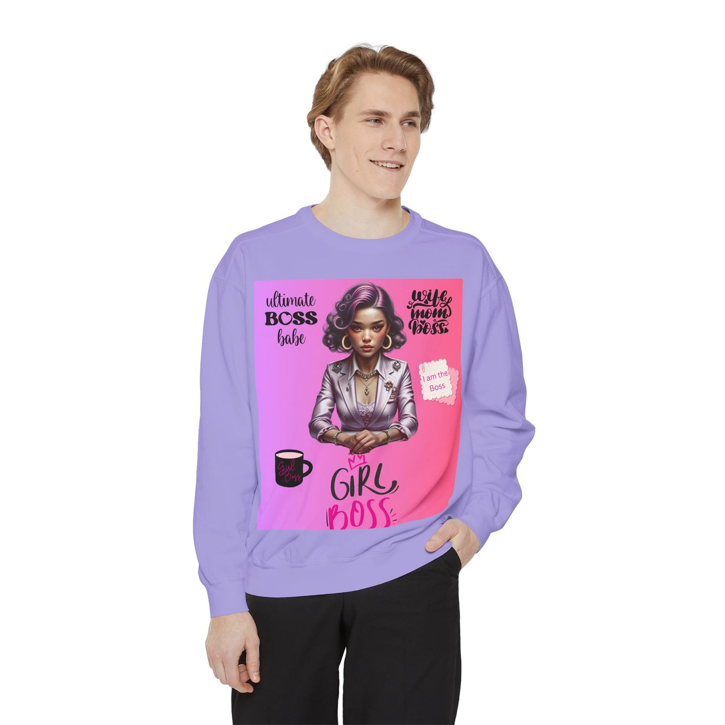 Girl Boss Sweatshirt, Empowerment Gift, Unisex Crewneck, Motivational [...]