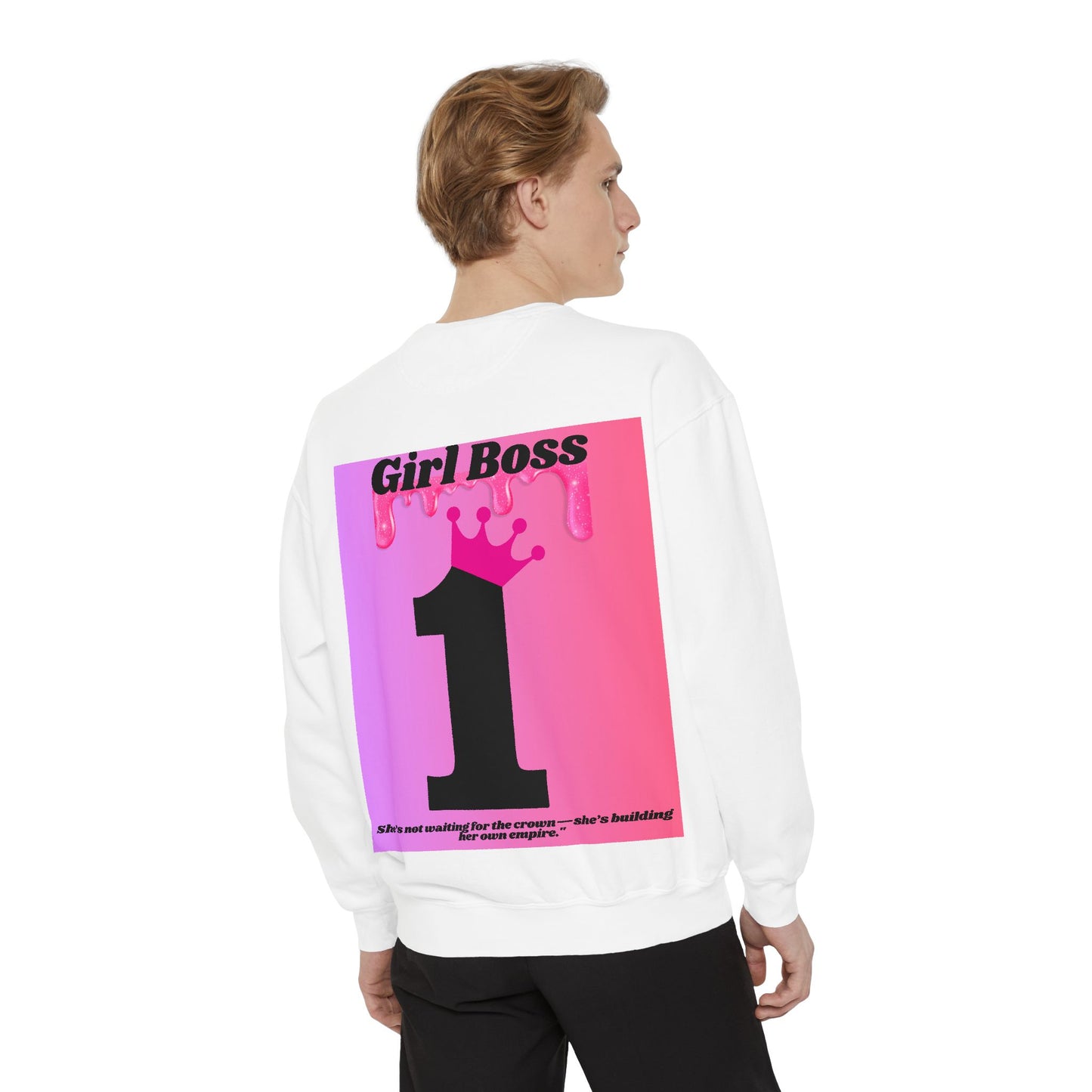 Girl Boss Sweatshirt, Empowerment Gift, Unisex Crewneck, Motivational [...]