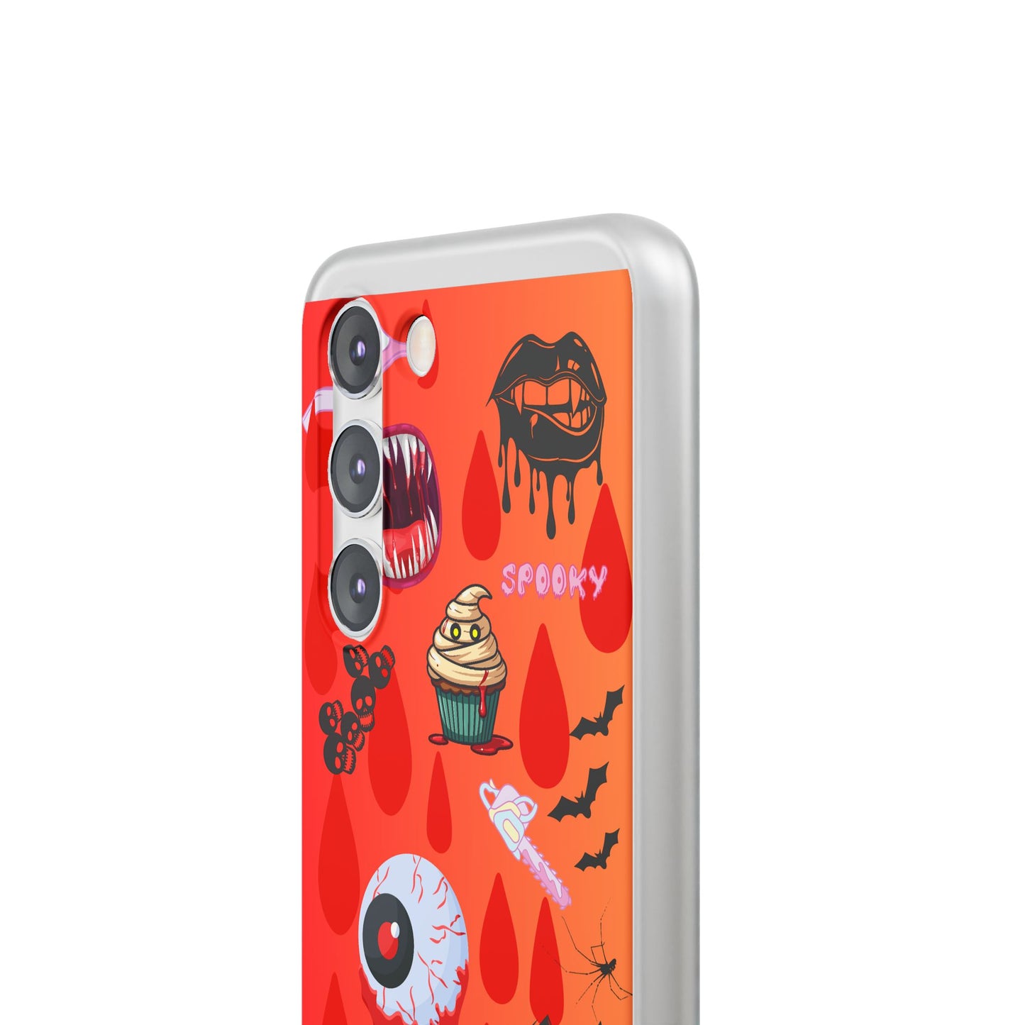 Spooky Flexi Cases for Halloween Lovers, Halloween Phone Case, Horror Phone Cover, Cute Creepy Case, Halloween Gifts