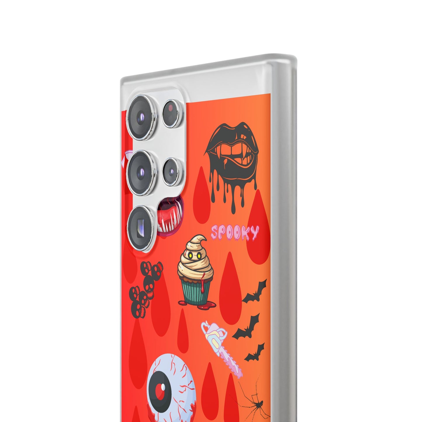 Spooky Flexi Cases for Halloween Lovers, Halloween Phone Case, Horror Phone Cover, Cute Creepy Case, Halloween Gifts