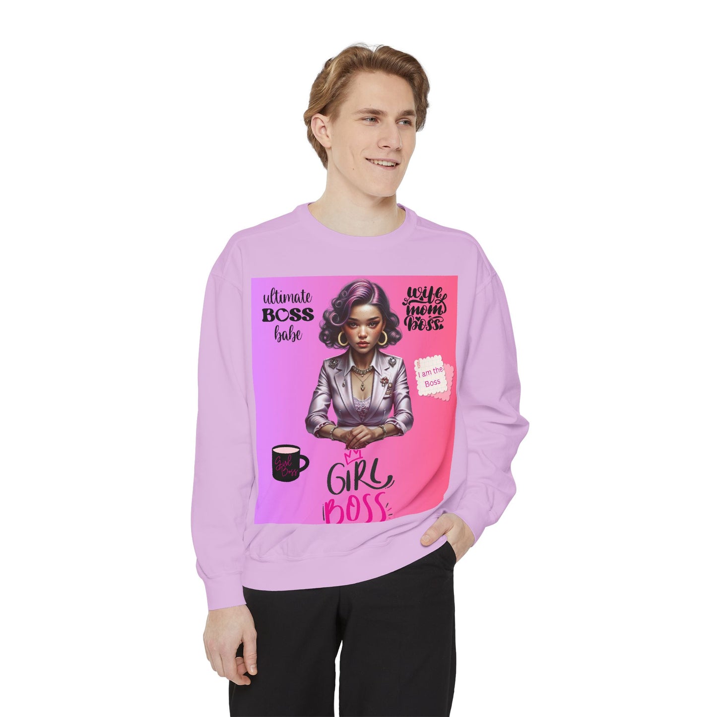 Girl Boss Sweatshirt, Empowerment Gift, Unisex Crewneck, Motivational [...]