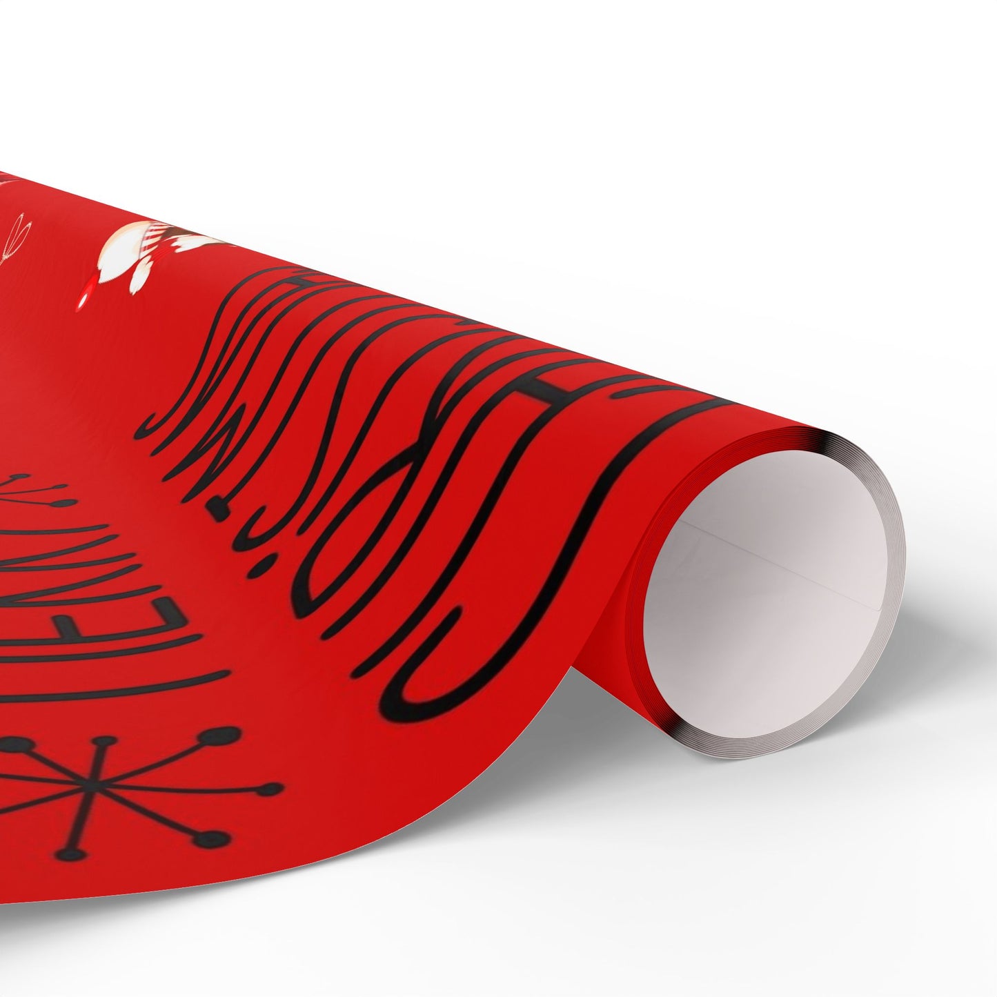 Festive Wrapping Paper for Christmas Gifts, Holiday Present Wrap.