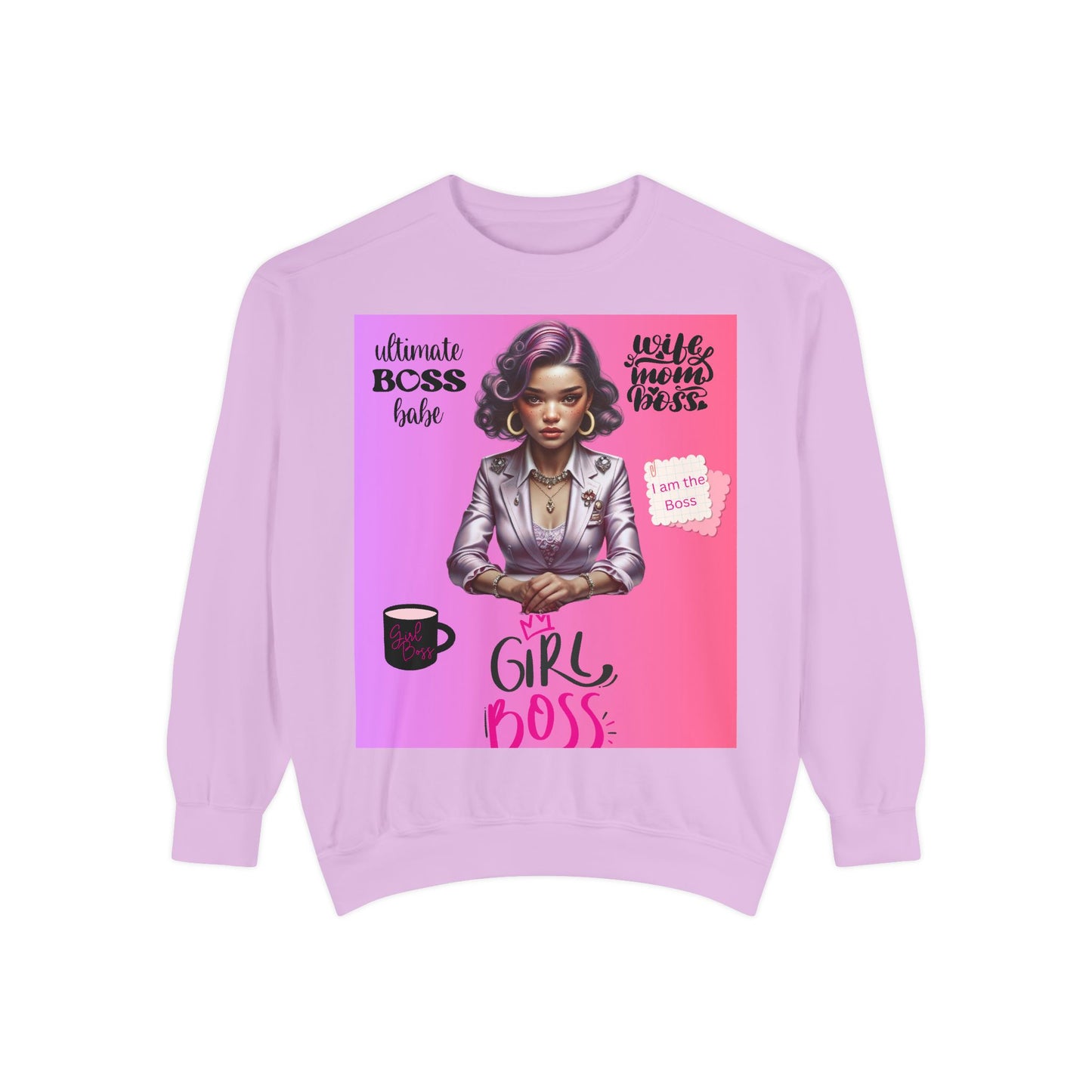 Girl Boss Sweatshirt, Empowerment Gift, Unisex Crewneck, Motivational [...]