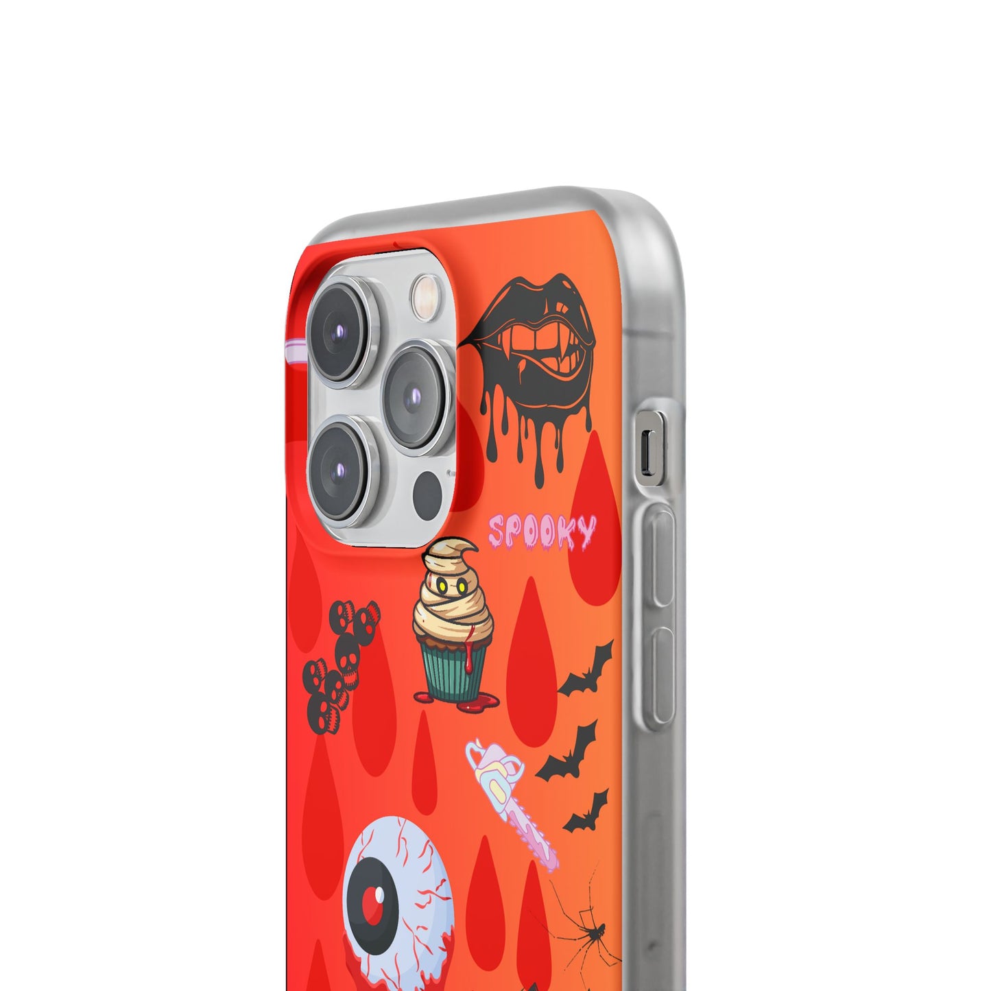 Spooky Flexi Cases for Halloween Lovers, Halloween Phone Case, Horror Phone Cover, Cute Creepy Case, Halloween Gifts