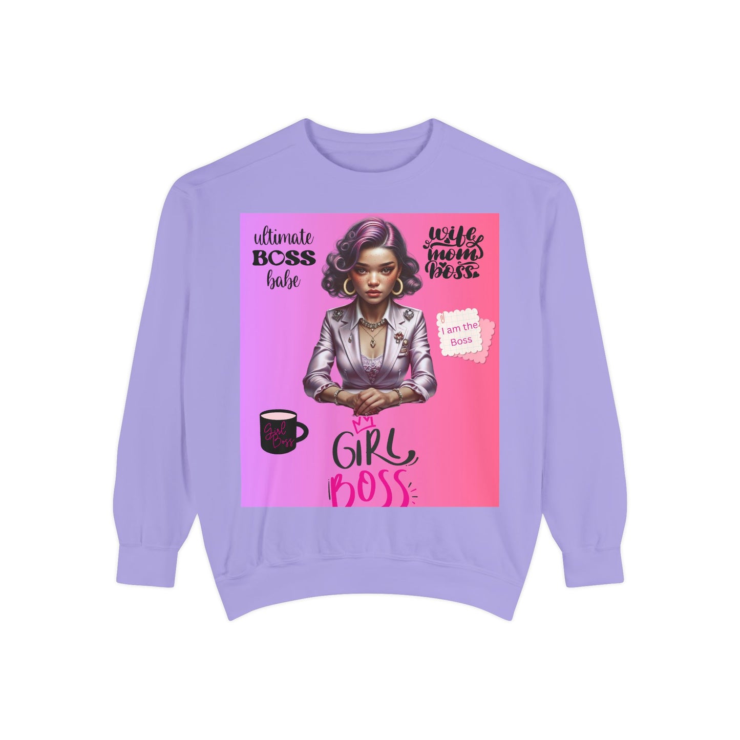 Girl Boss Sweatshirt, Empowerment Gift, Unisex Crewneck, Motivational [...]