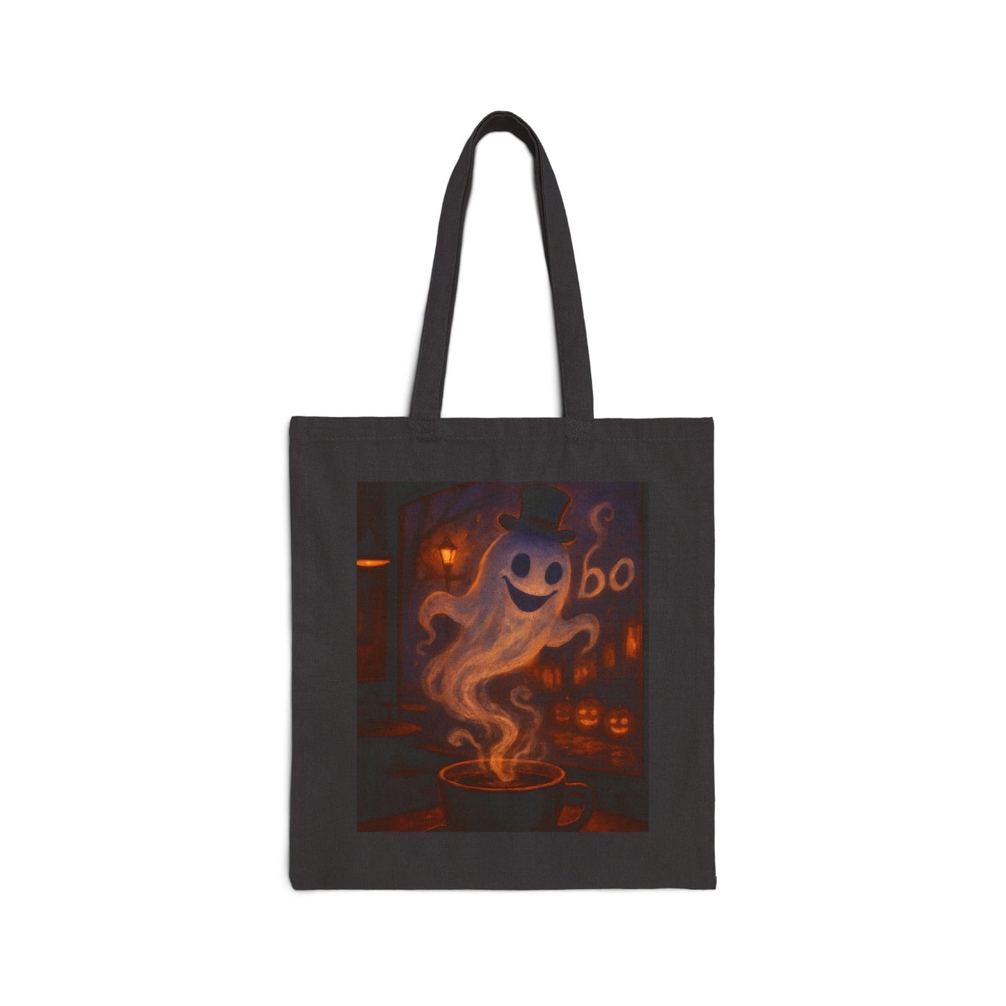 Spooky Halloween Trick or Treat tote bag for kids