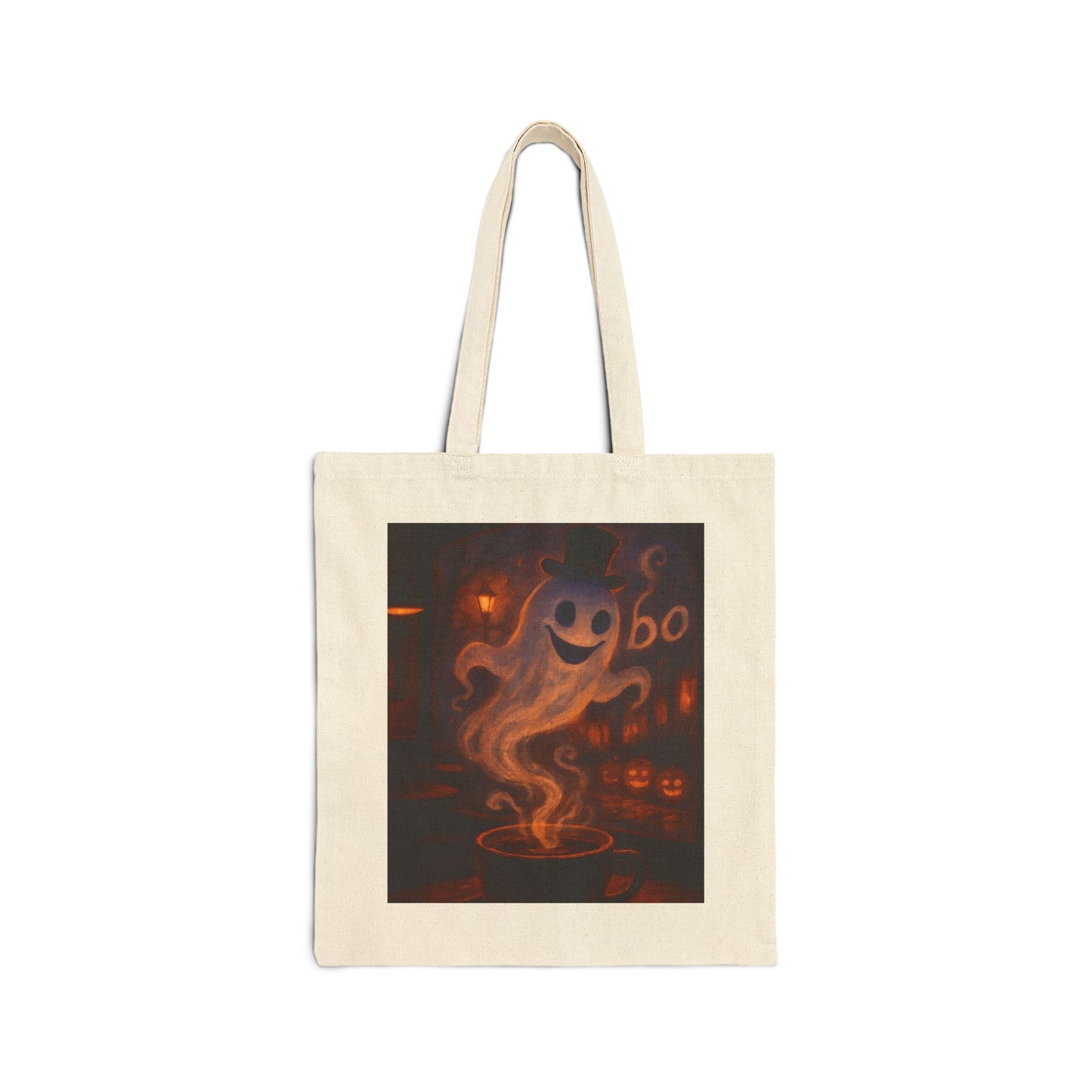 Spooky Halloween Trick or Treat tote bag for kids