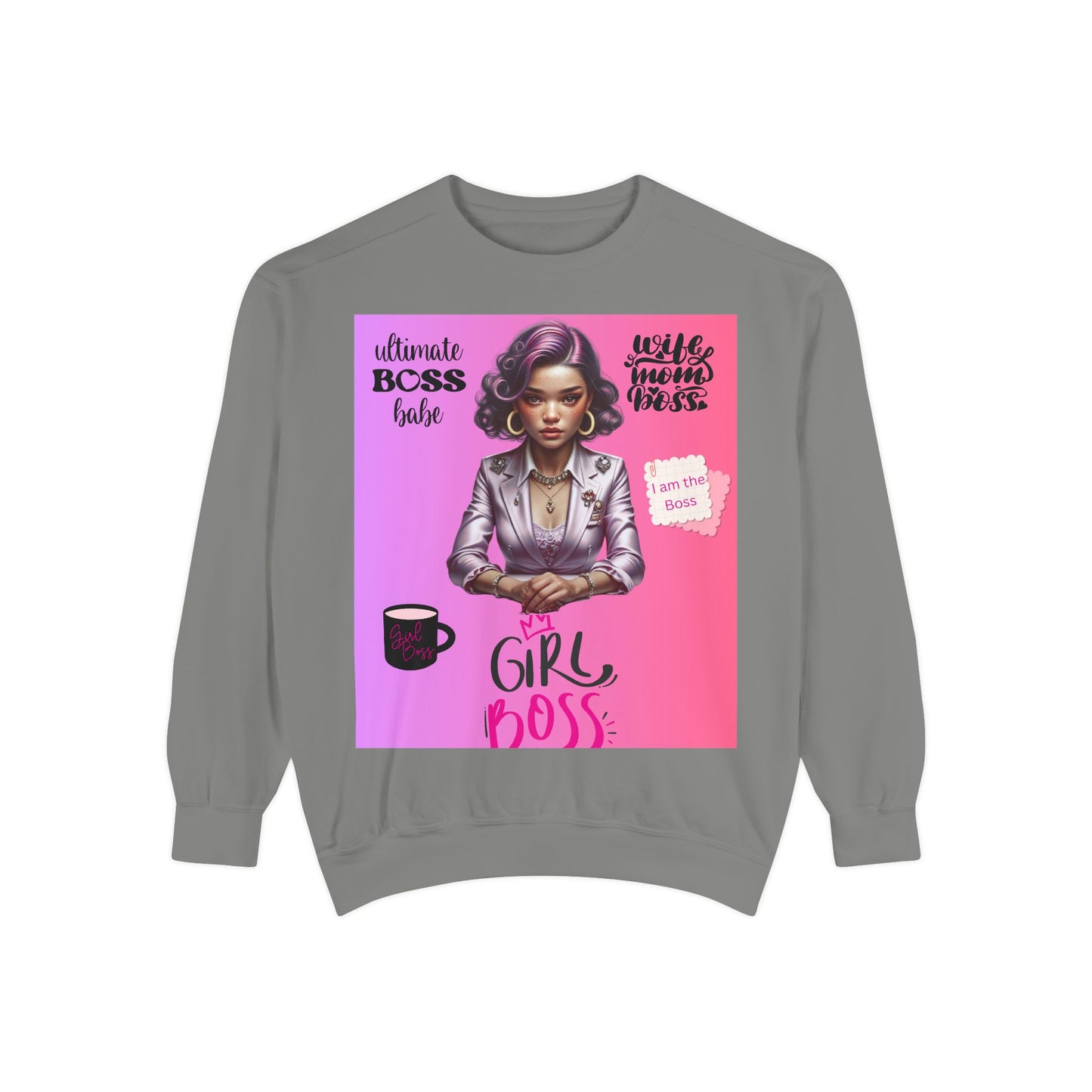 Girl Boss Sweatshirt, Empowerment Gift, Unisex Crewneck, Motivational [...]