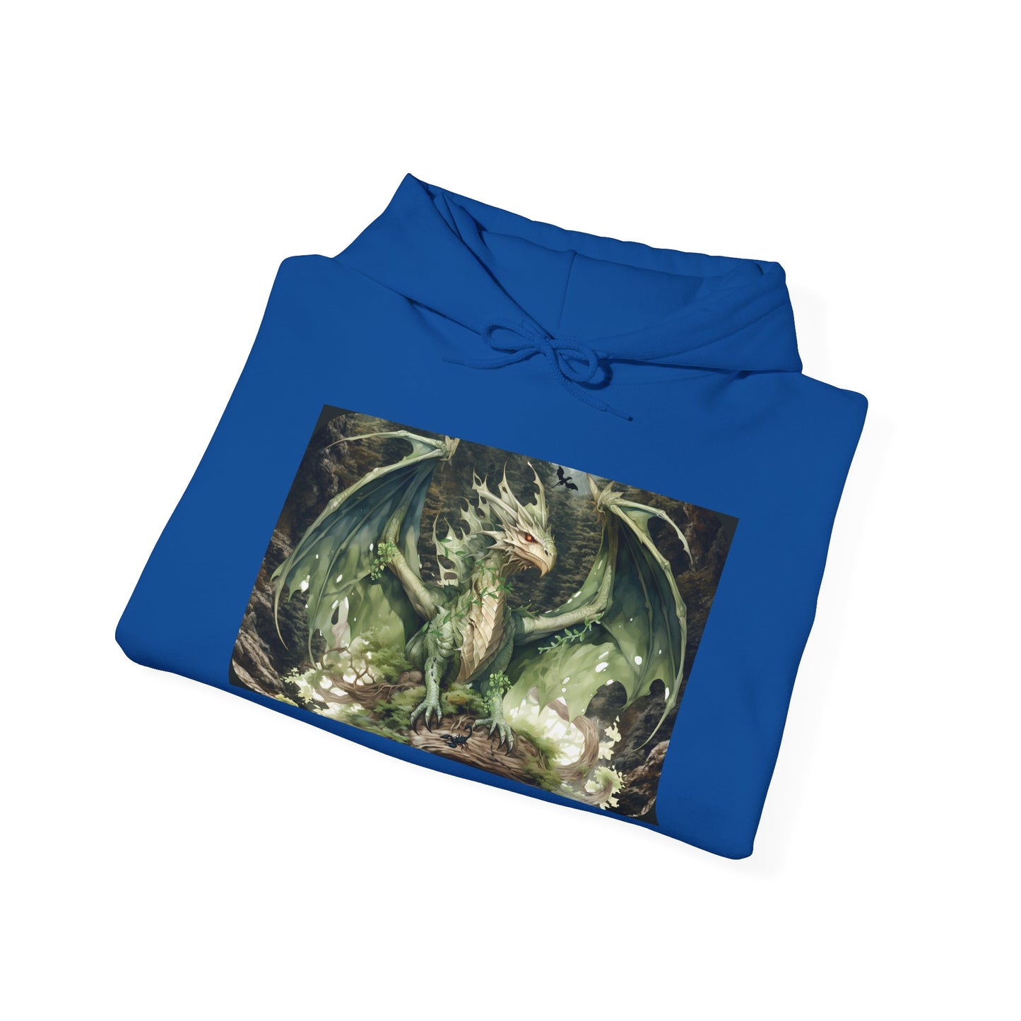 Fantasy Dragon & Sword Unisex Hooded Sweatshirt, Perfect for Fall,