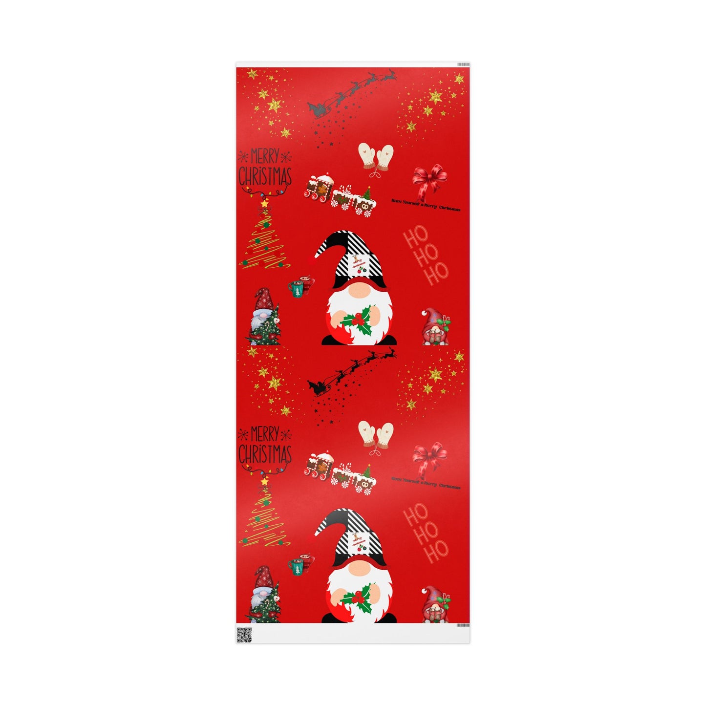 Festive Wrapping Paper for Christmas Gifts, Holiday Present Wrap.