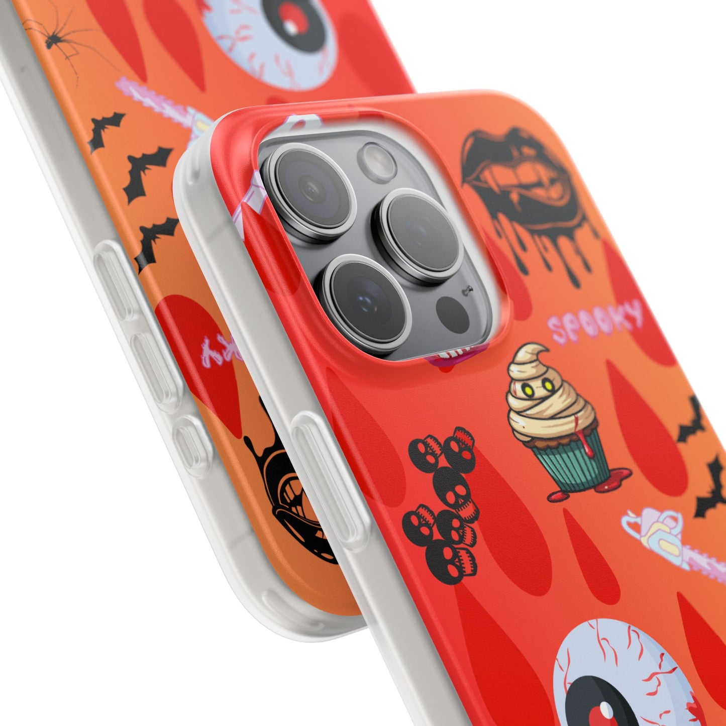 Spooky Flexi Cases for Halloween Lovers, Halloween Phone Case, Horror Phone Cover, Cute Creepy Case, Halloween Gifts