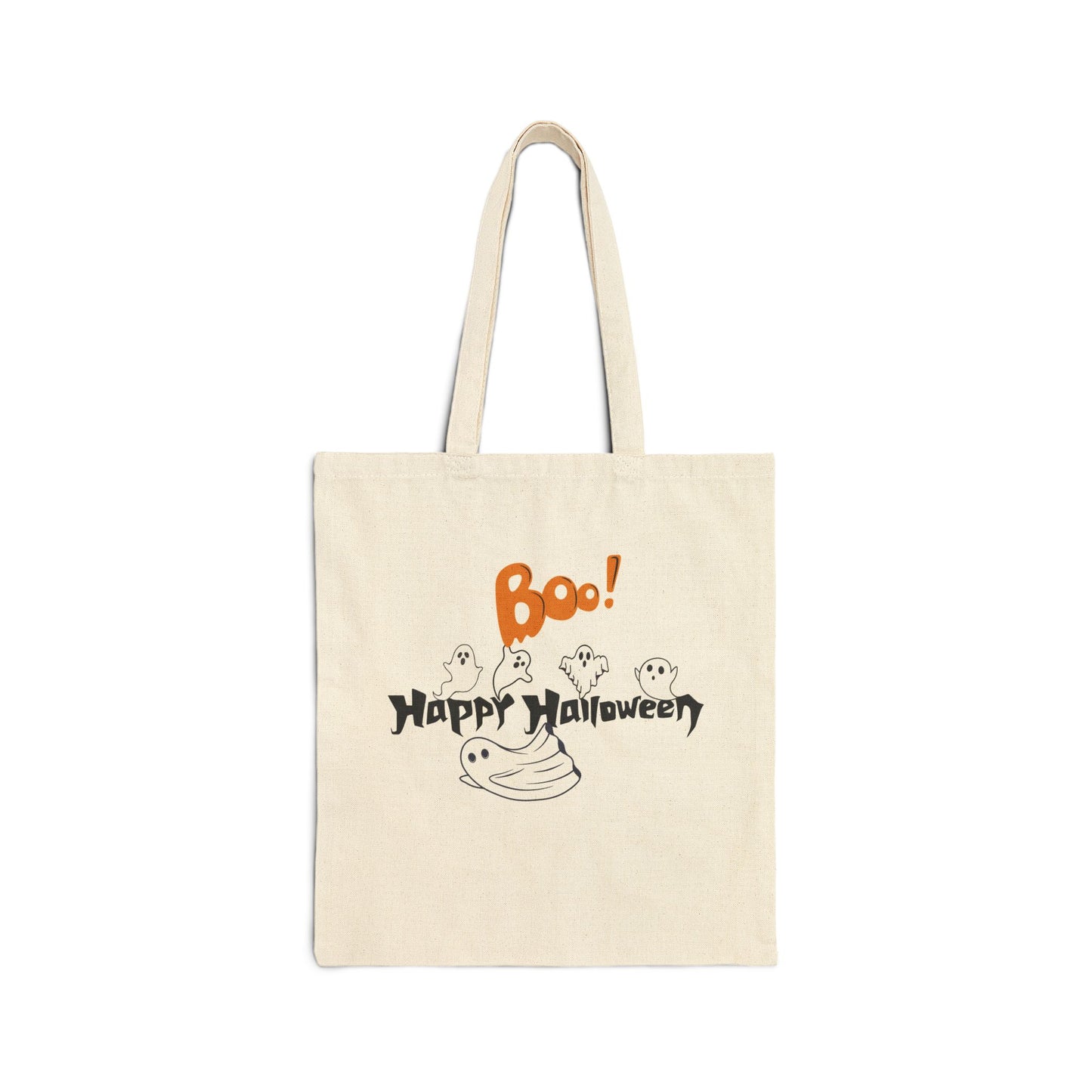 Spooky Halloween Trick or Treat tote bag for kids