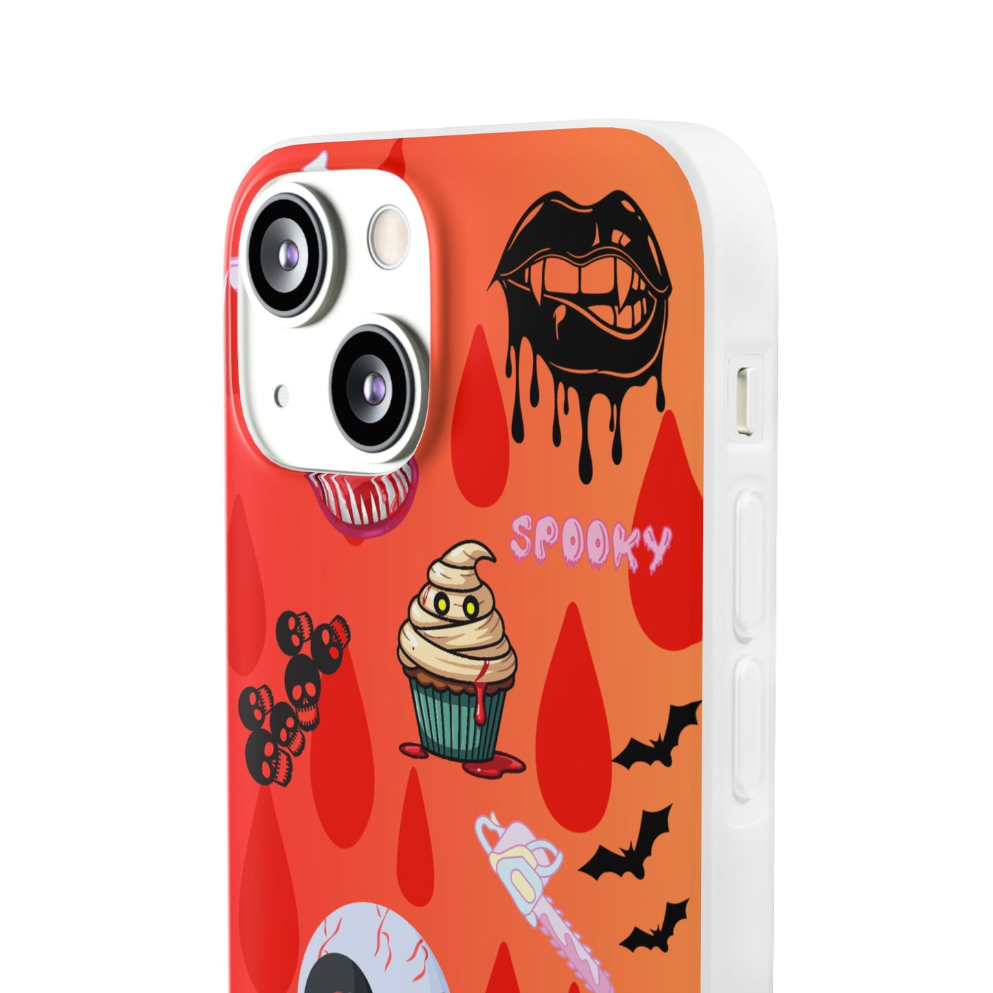 Spooky Flexi Cases for Halloween Lovers, Halloween Phone Case, Horror Phone Cover, Cute Creepy Case, Halloween Gifts