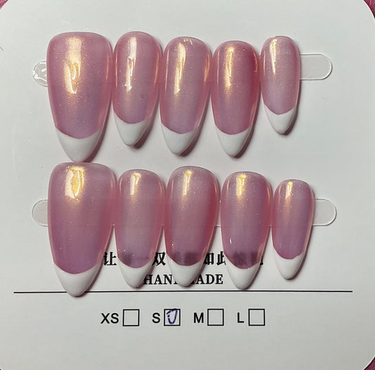 Mermaid Shimmer Press On Nails