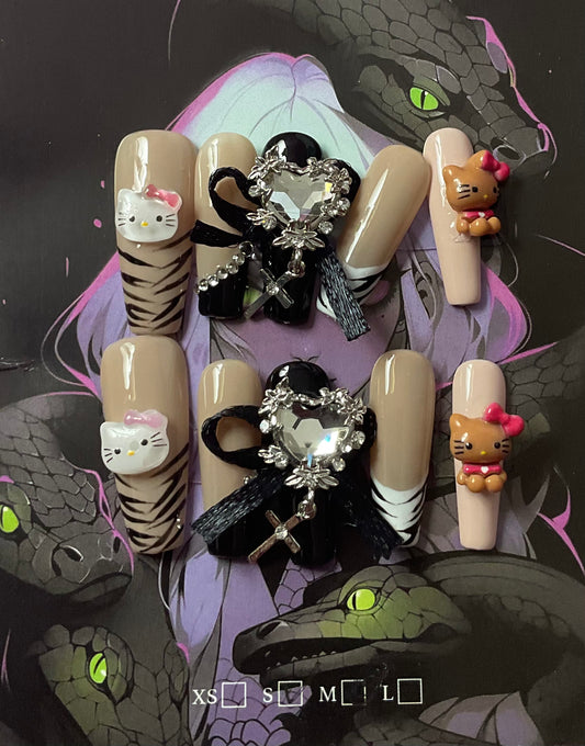 Edgy & Cute Press On Nails