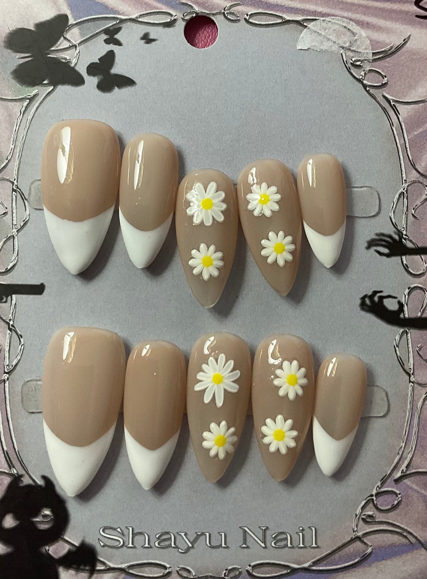 Daisy Dream Press On Nails