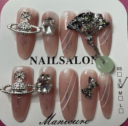 Celestial Charm Press On Nails