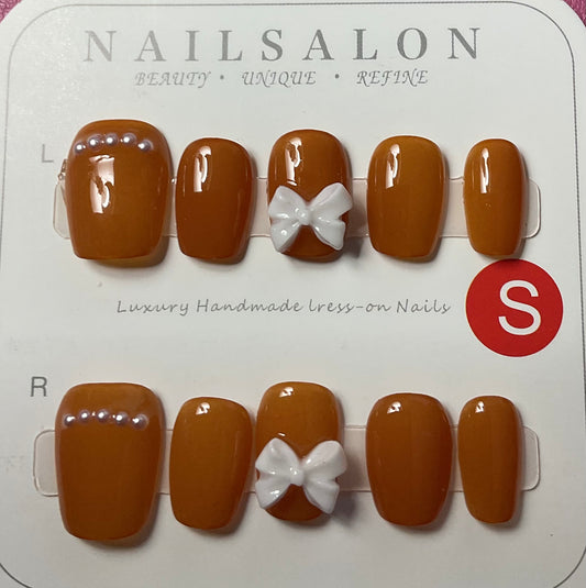 Autumn Glow Press On Nails