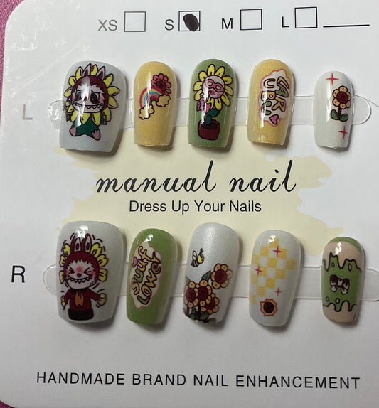 Daisy Lububu Press On Nails