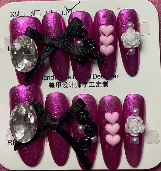 Pink Dream Press On Nails