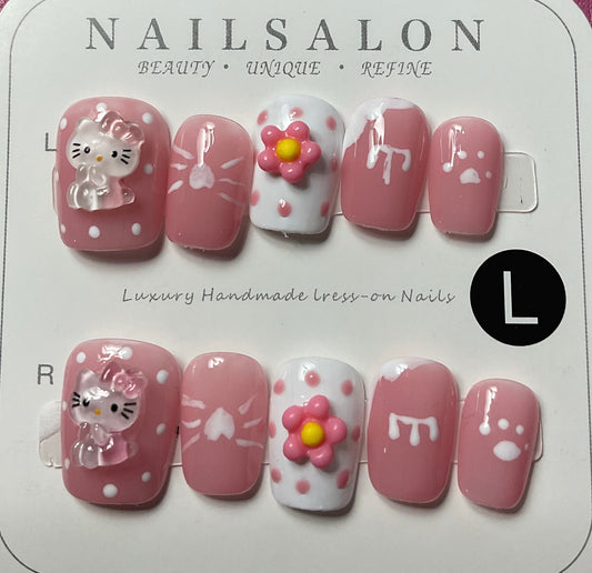 Hello Kitty Dream Press On Nails