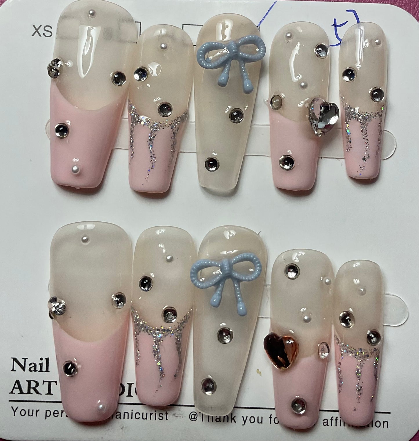 Sweet Serenity Press On Nails