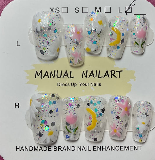 Dreamy Wonderland Press On Nails