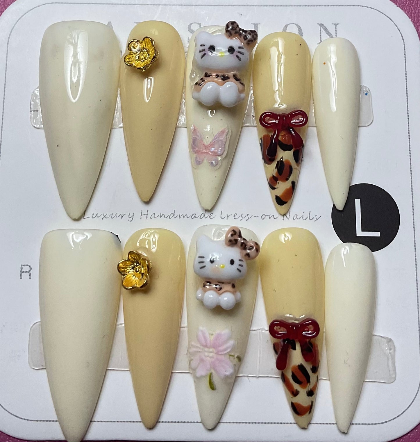 Hello Kitty Press On Nails