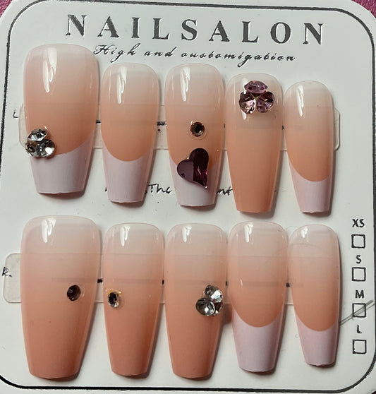 Cute & Classic French Tip Press On Nails