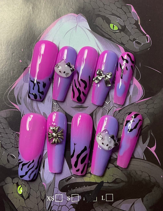 Purple Reign Press On Nails