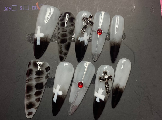 Vampire Kiss Press On Nails