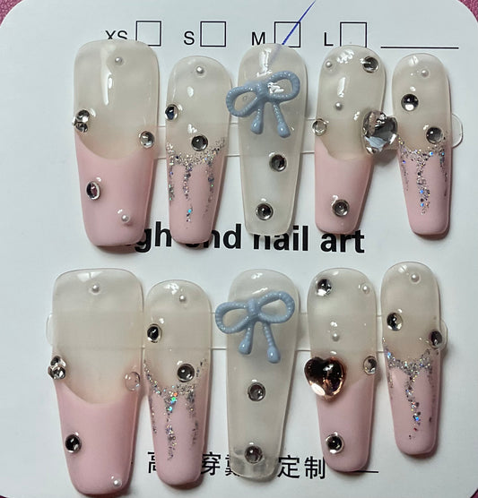 Sweet Serenity Press On Nails