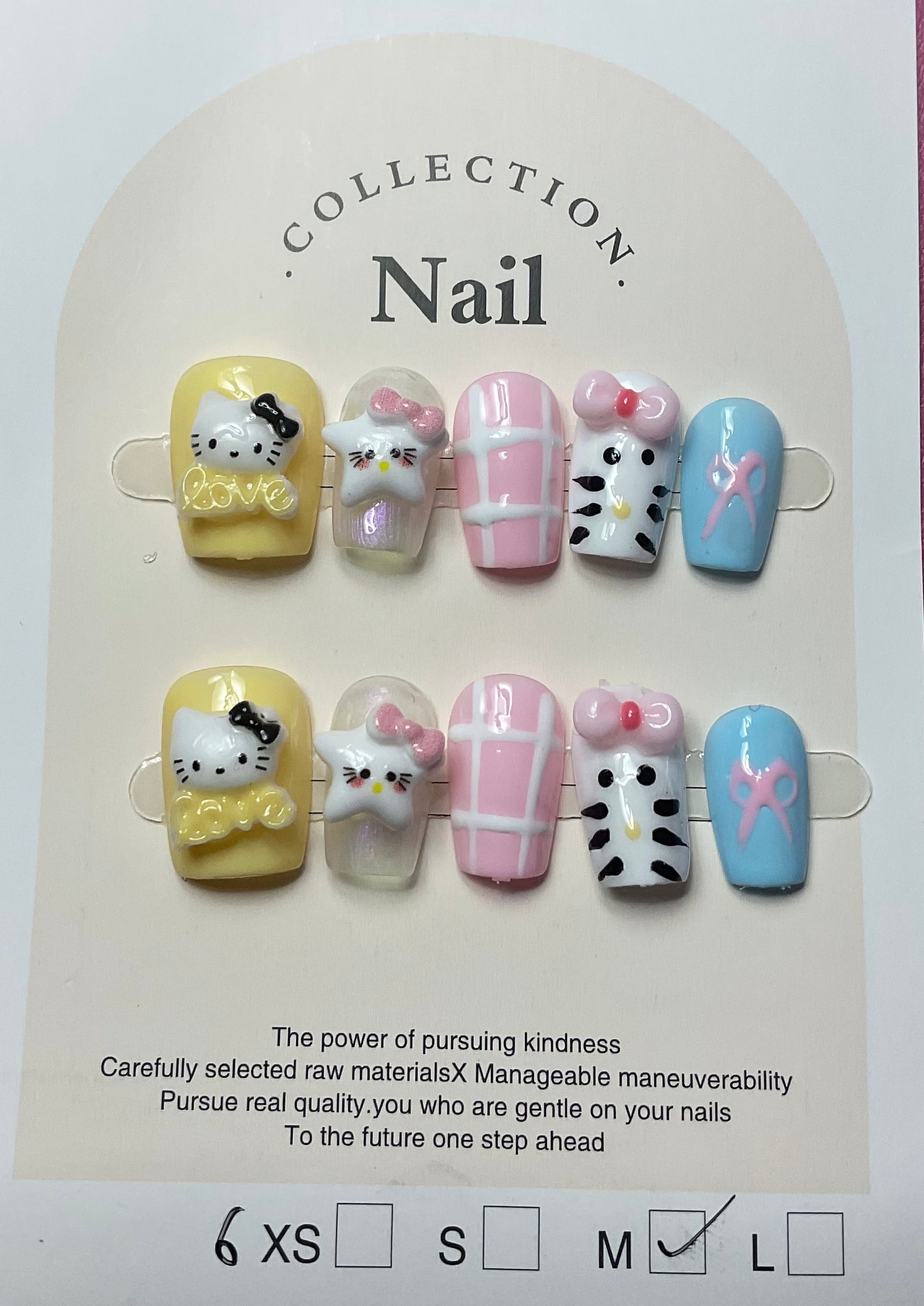 Hello Kitty Press On Nails