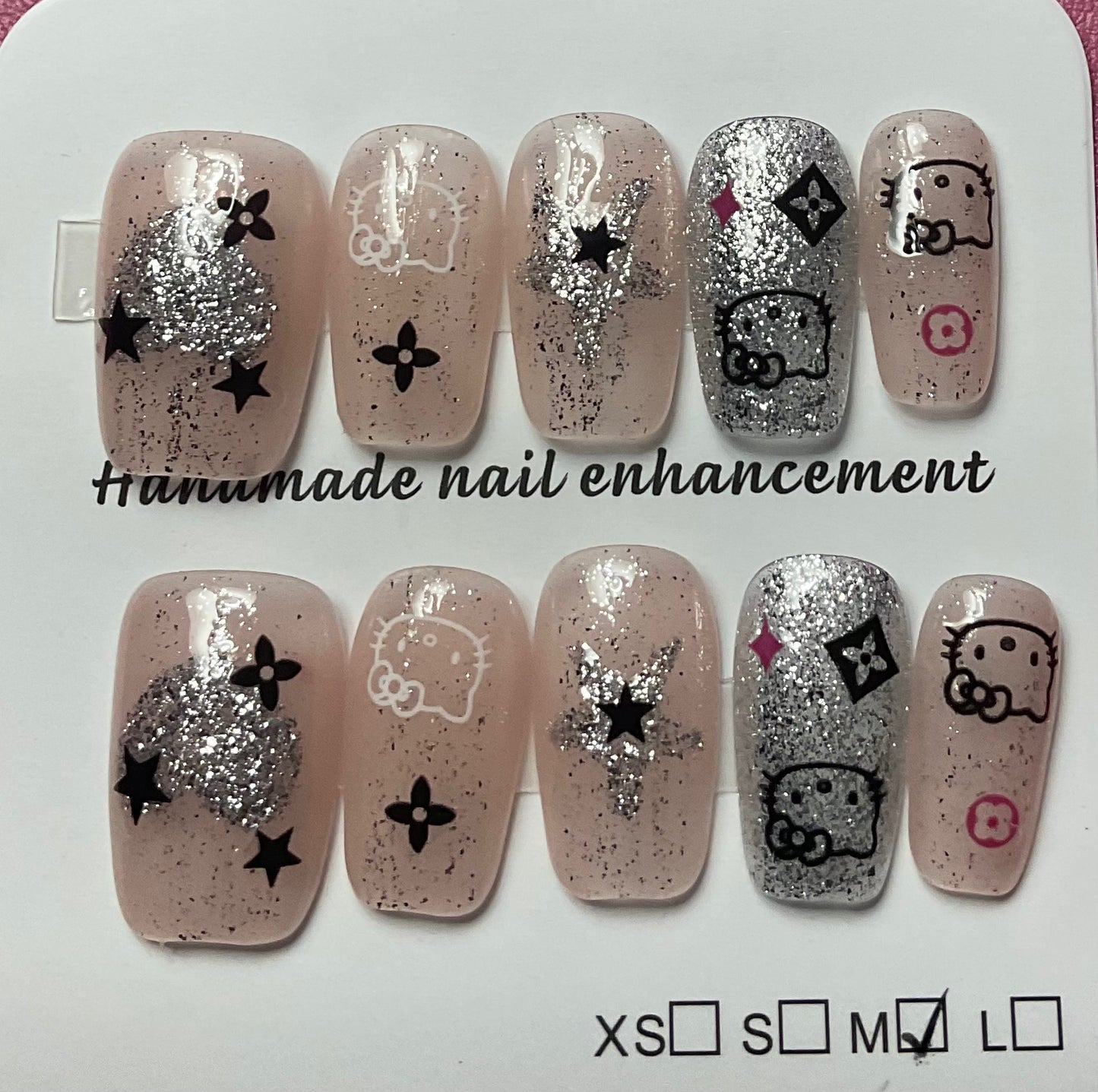 Hello Kitty Press On Nails