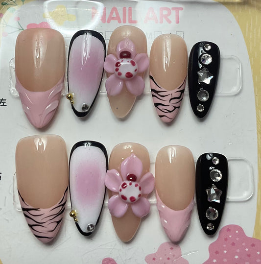 Blush & Bloom Press On Nails