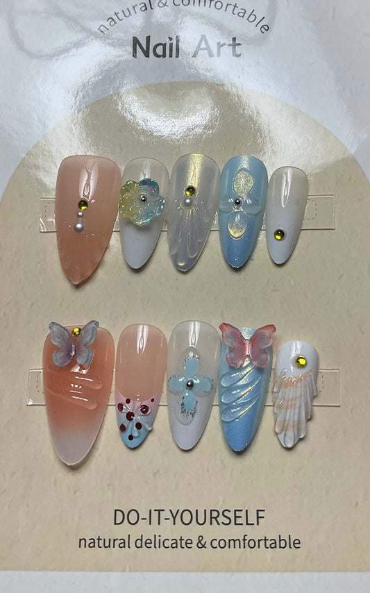 Underwater Fantasy Press ON Nails