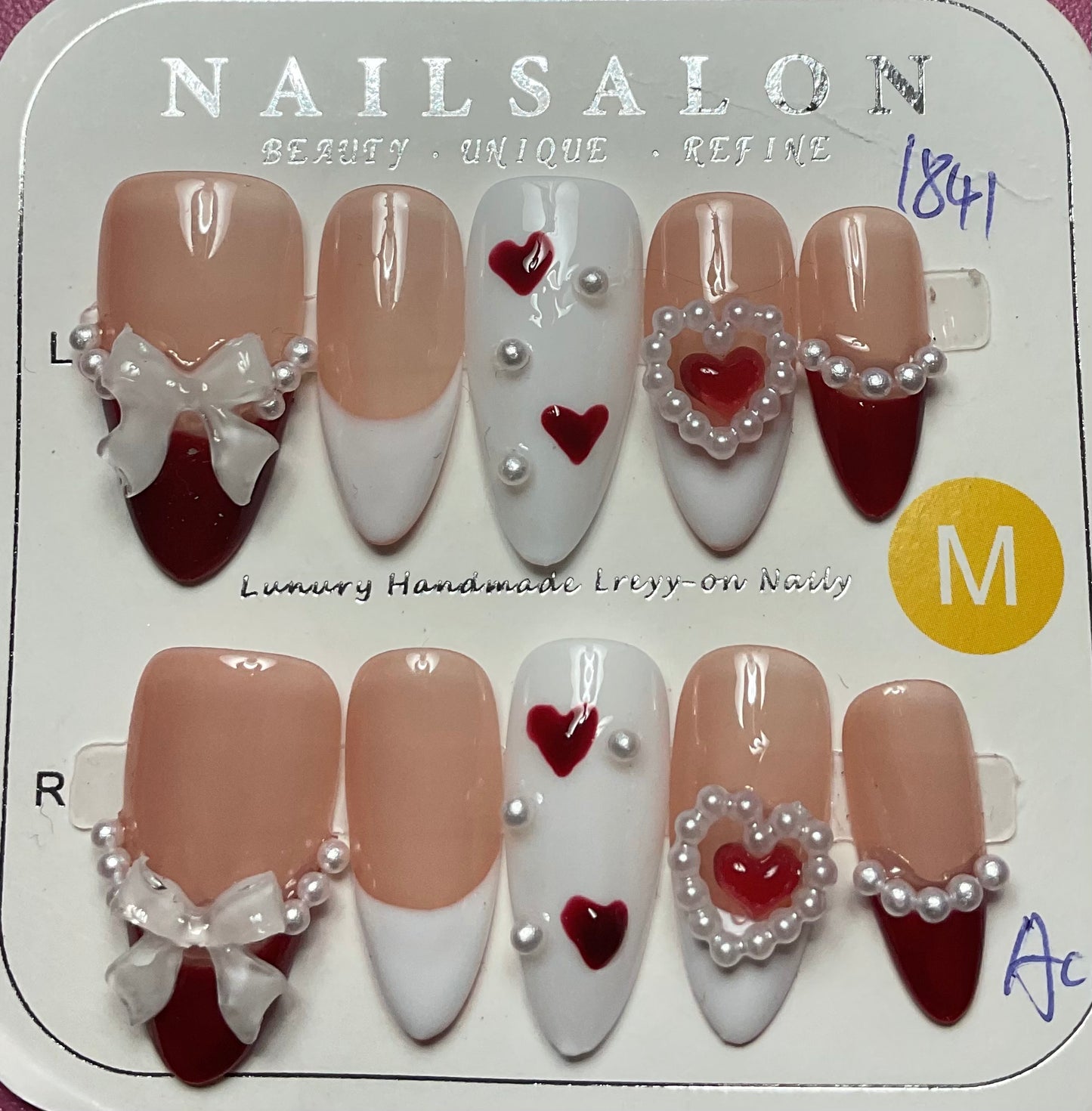 Love Bloom Press On Nails