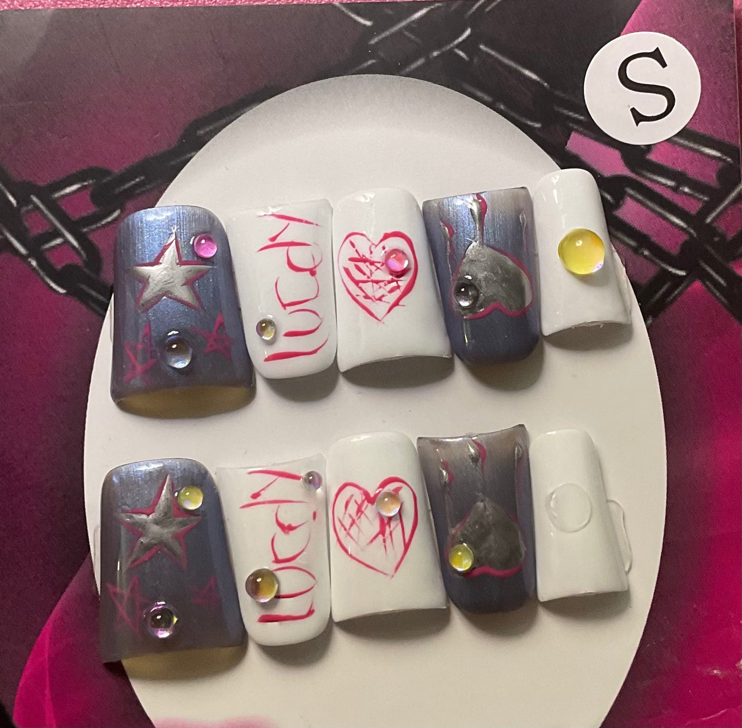 Luck Press On Duck Nails