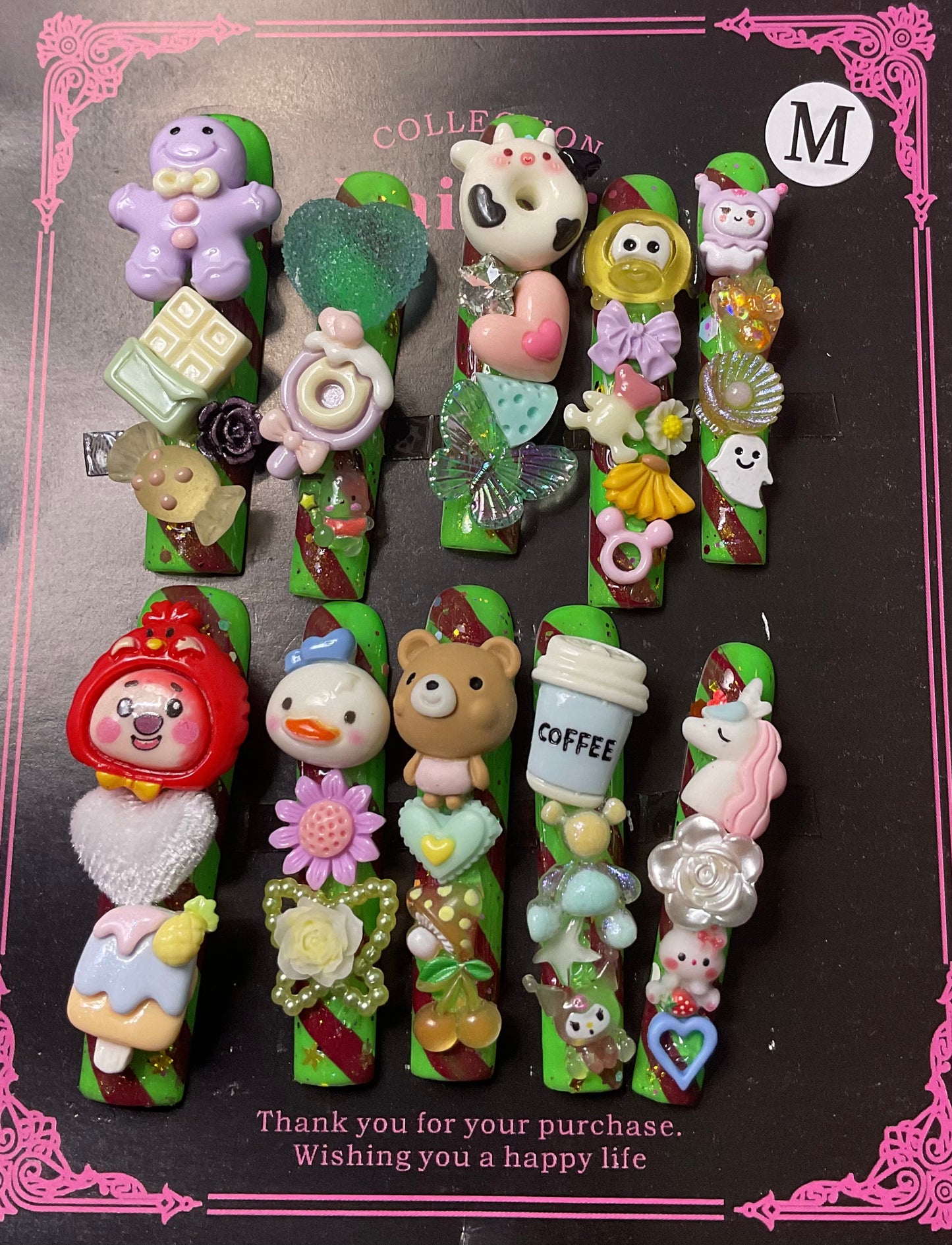 Junk Press On Nails