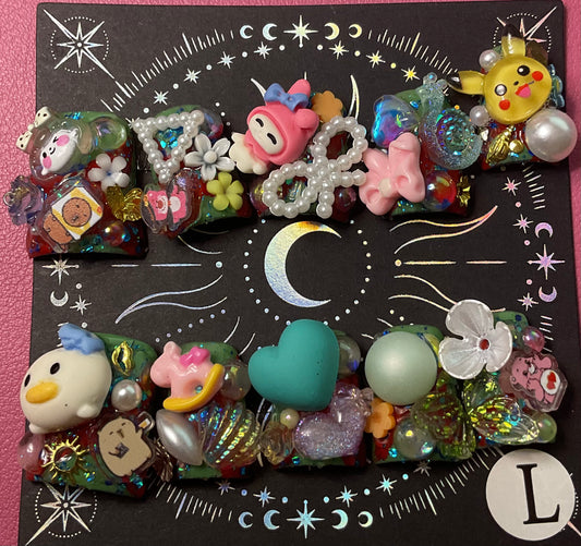 Junk Duck Press On Nails