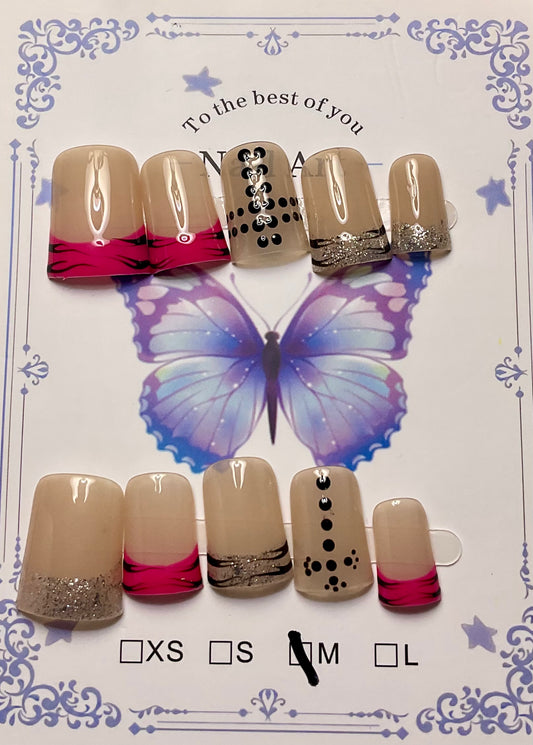 Sparkle & Shine Press On Duck Nails