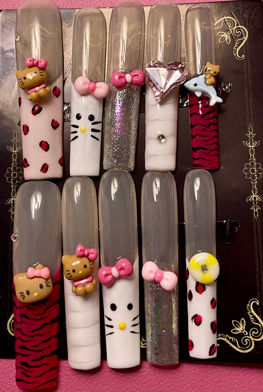 Hello Kitty Dream Press On Nails