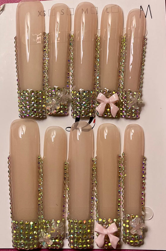 Diamond Dreams Press On Nails